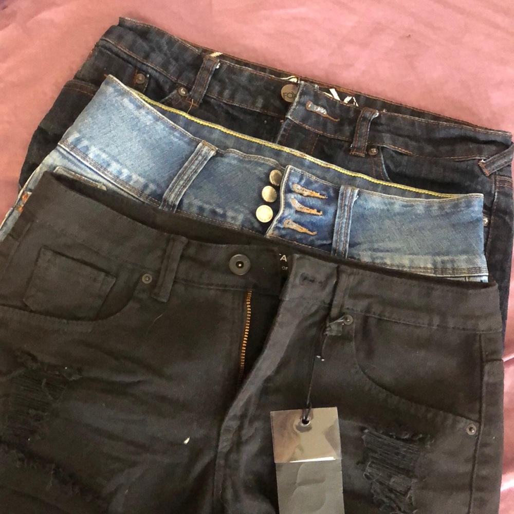 3 Jean shorts for $20